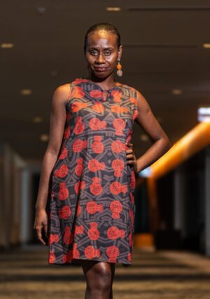 Ladies Dress Pottery Art